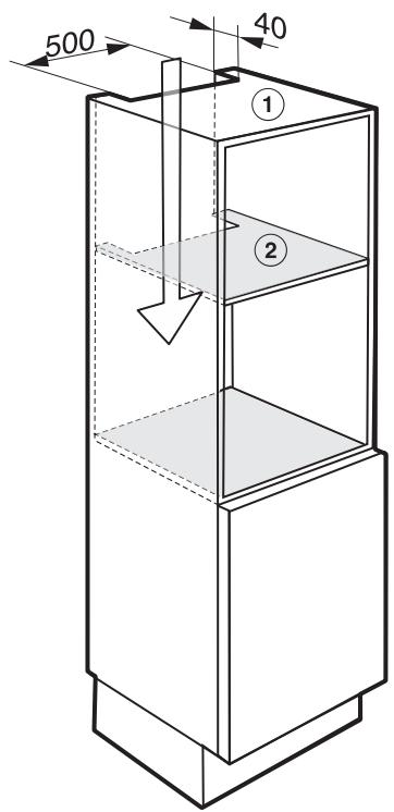 MIELE DGC 6660 XXL BLANC - Ouvertures de ventilation du four vapeur - 1