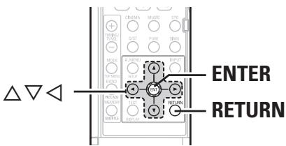 DENON AVR-1909 BKE2 - Symboles utilisés pour indiquer les touches dans ce manuel - 3