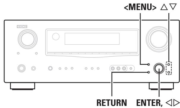 DENON AVR-1909 BKE2 - Symboles utilisés pour indiquer les touches dans ce manuel - 2