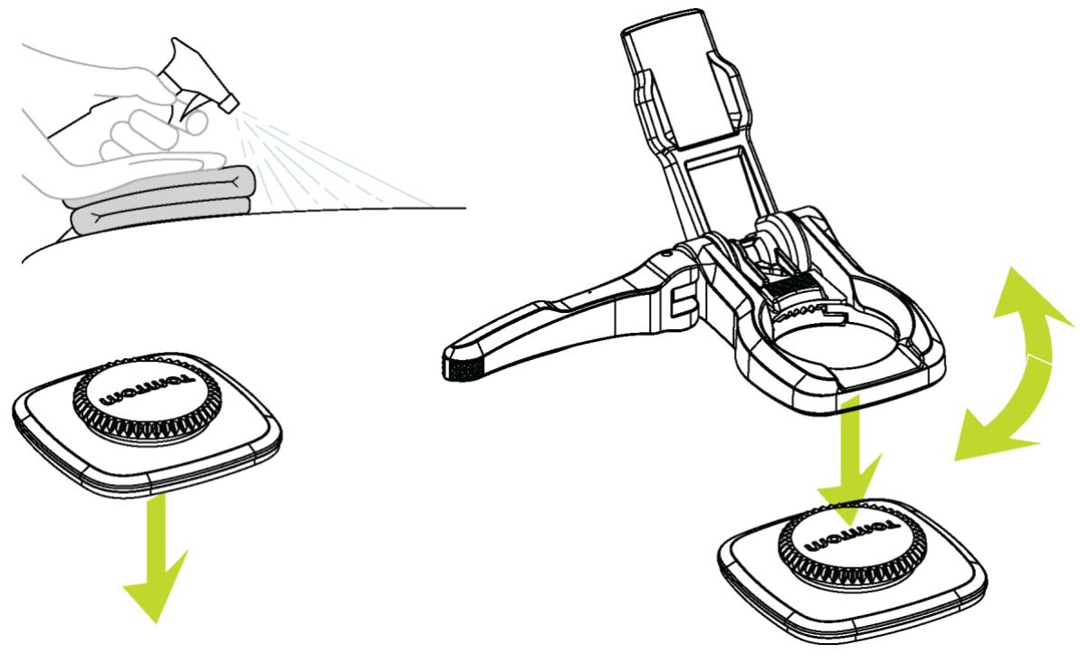 TOMTOM BANDIT PACK PREMIUM - Installation de la fixation 360^ - 3