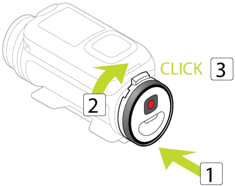 TOMTOM BANDIT PACK PREMIUM - Insertion d'une carte mémoire - 4
