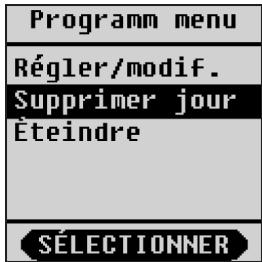 NEATO 945-065 - Suppression d'un nettoyage programme - 3