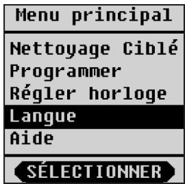 NEATO 945-065 - Changer la langue de l'écran LCD - 2