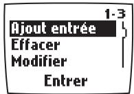 NOKIA 9351705 - Enregistrement d'un nom et d'un numéro de téléphone dans le répertoire - 2