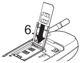 NOKIA 9351705 - Installation de la carte SIM - 3