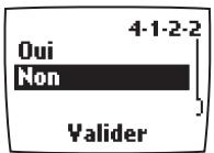 NOKIA 9351705 - Accès à une fonction du menu par défilement - 4