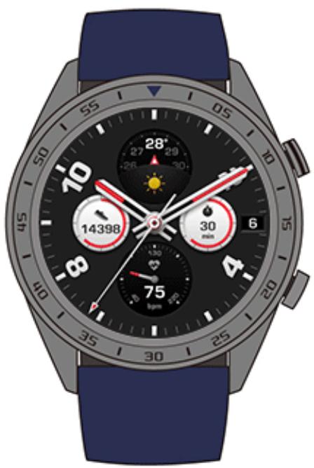 HONOR SMARTWATCH MAGIC BLACK - Mesure du rythme cardiaque - 1