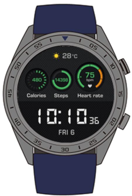 HONOR SMARTWATCH MAGIC BLACK - Changer le cadran de la montre - 2