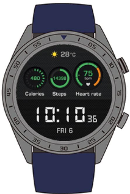 HONOR SMARTWATCH MAGIC BLACK - Éteindre votre montre - 1