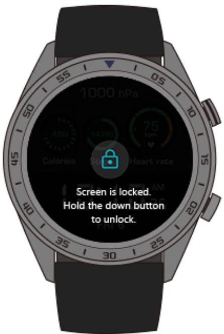 HONOR SMARTWATCH MAGIC BLACK - Déverrouiller l'écran - 1