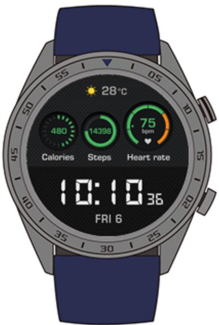 HONOR SMARTWATCH MAGIC BLACK - Verrouiller et déverrouiller l'écran de votre montre - 1