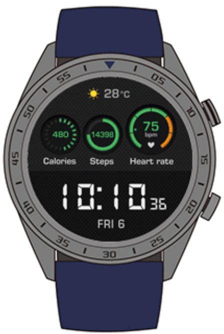 HONOR SMARTWATCH MAGIC BLACK - Afficher les informations de version - 1