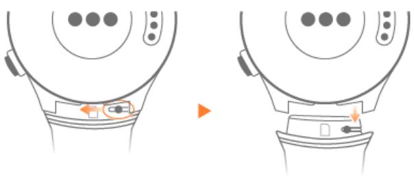 HONOR SMARTWATCH MAGIC BLACK - Remplacer le bracelet - 1