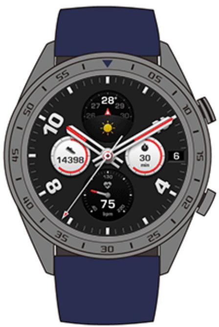 HONOR SMARTWATCH MAGIC BLACK - Pression atmosphérique : - 1