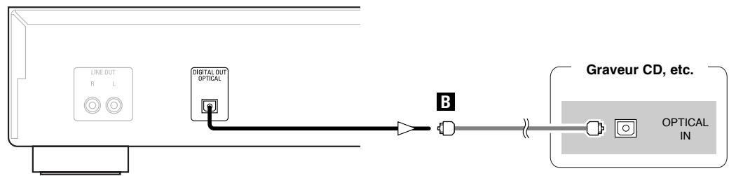 DENON DCD710AE SIL - Connexions numériques - 1