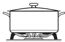 MIELE CS7102FL - Régler le feu - 2