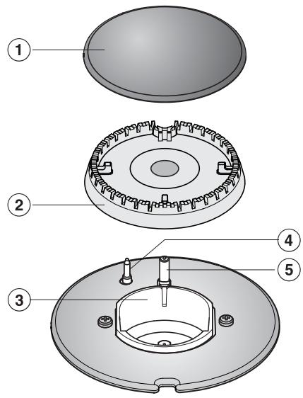 MIELE CS7102FL - Brûleur - 2