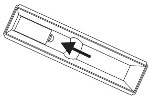 TANGENT TNR 200 ARGENT - Mise en place des piles - 1