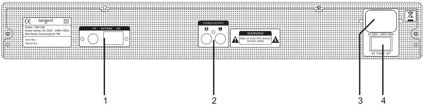 TANGENT TNR 200 ARGENT - Raccords - 1
