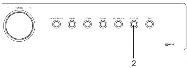 TANGENT TNR 200 ARGENT - RDS et FM/AM - 1
