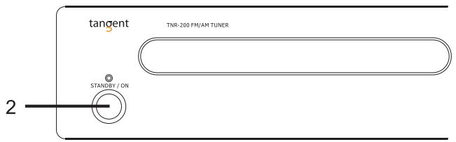 TANGENT TNR 200 ARGENT - On, Off et Stand-by - 1