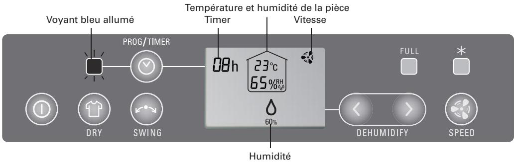 CALOR DH3110CO - Fonction TIMER - 1