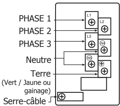 STOVES PSTGOUR110DFTWH - BRANCHEMENT DE L'ALIMENTATION ELECTRIQUE - BOITIER À BORNES - 1