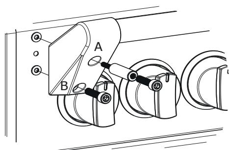 STOVES PSTGOUR110DFTWH - Installer le porteserviettes (si applicable) - 3
