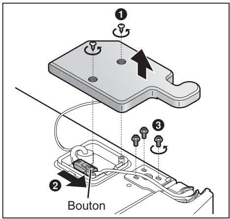 PANASONIC NR-B53V1-XE - Quand you dépose la porte - 1
