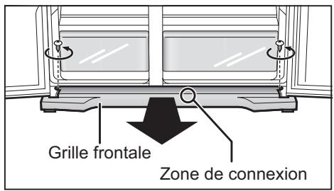 PANASONIC NR-B53V1-XE - Immobilisation du réfrigérateur - 1