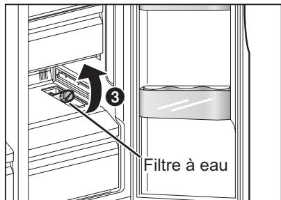 PANASONIC NR-B53V1-XE - Remplacement du filtré - 2