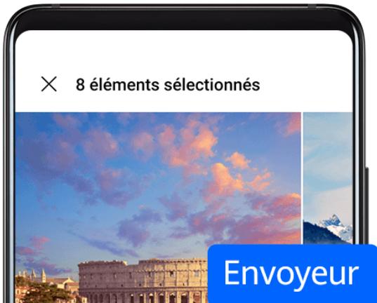 HUAWEI P40 PRO 256G - Transférer rapidement des fichiers entre vos apparéils via Huawei Share - 1