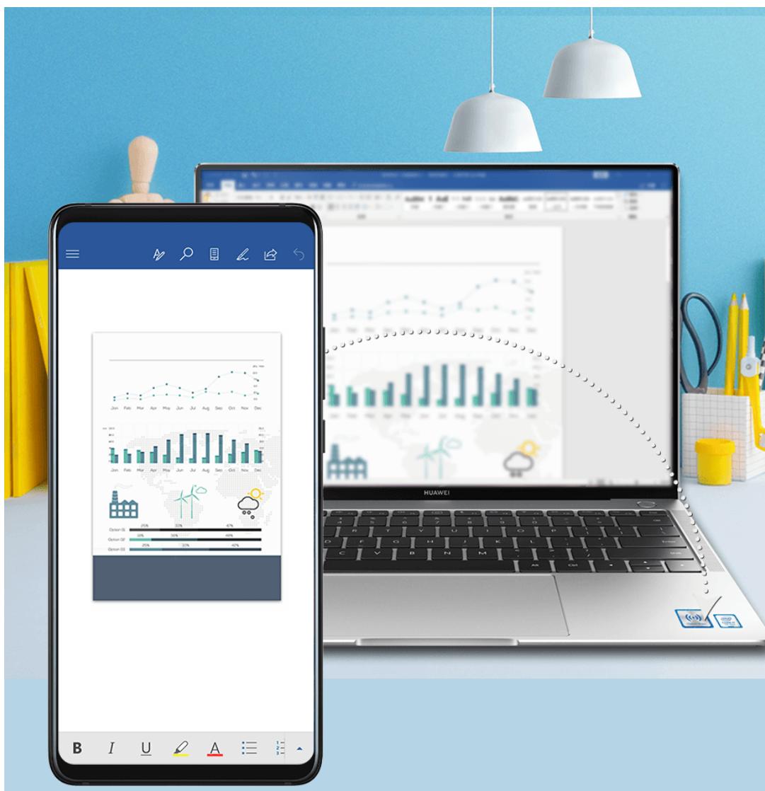 HUAWEI P40 PRO 256G - Partager des fichiers en une seule touche - 1