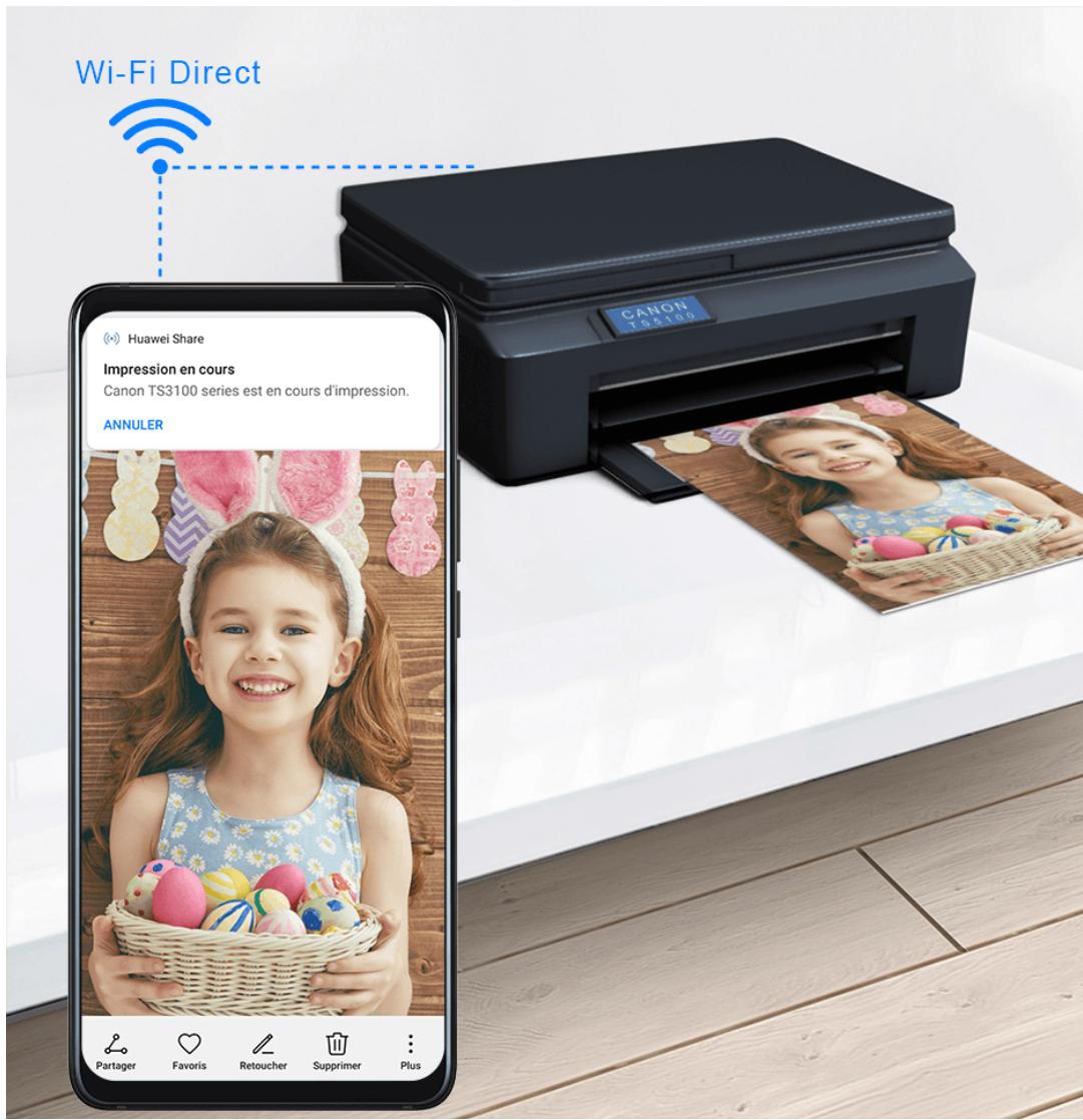 HUAWEI P40 PRO 256G - Imprimer en une touche avec Huawei Share - 1