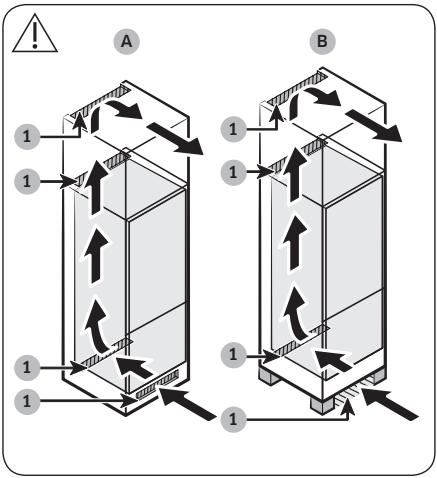 SAMSUNG BRB26612FWW - Système de ventilation du meuble - 1