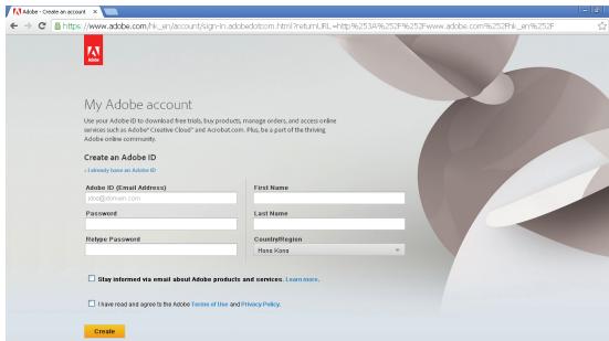 IT WORKS R703 - Adobe ID Set up - 3