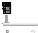 IT WORKS R703 - Een geheugenkaart in de lezer inbrengen - 1