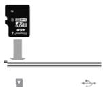 IT WORKS R703 - Inserting a memory card into the reader - 1