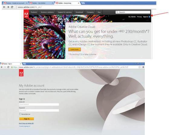 IT WORKS R703 - Adobe ID instellen - 1
