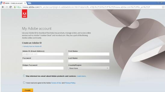 IT WORKS R703 - Nastavenie Adobe ID - 3