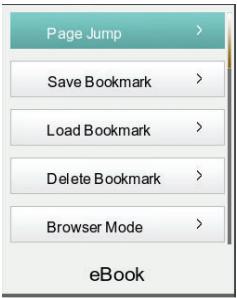 IT WORKS R703 - como usar el menu de.optiones en la頁ina de libros - 1