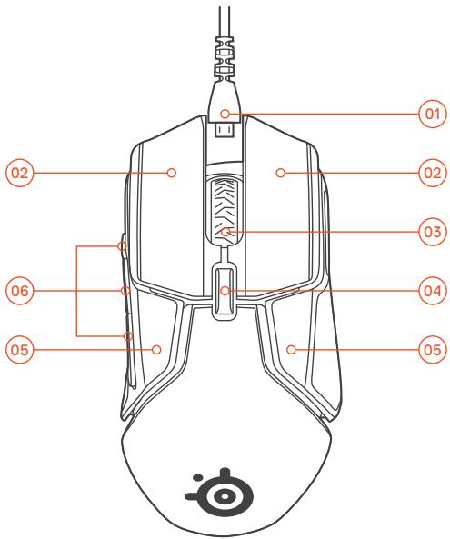 STEELSERIES RIVAL 650 - PRODUCT OVERVIEW - 1
