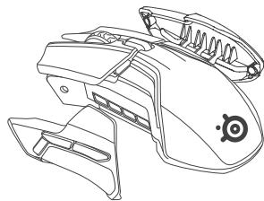 STEELSERIES RIVAL 650 - CONFIGURING WEIGHT SYSTEM - 1