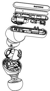 PHILIPS TAT5506BK - Kiinteän akun irrottaminen - 1