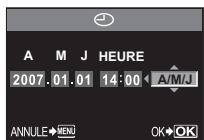 OLYMPUS NC - Appuyez sur la touche MENU. - 7