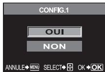 OLYMPUS NC - Utilisation des configurations sauvegardées - 1