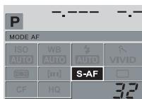 OLYMPUS NC - Mode de mise au point - 1