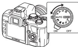 OLYMPUS NC - Comment utiliser la molette de mode - 1