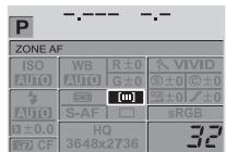 OLYMPUS NC - Sélection de cadre AF - 8