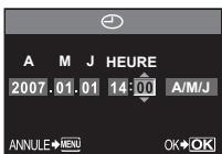 OLYMPUS NC - Appuyez sur la touche MENU. - 6